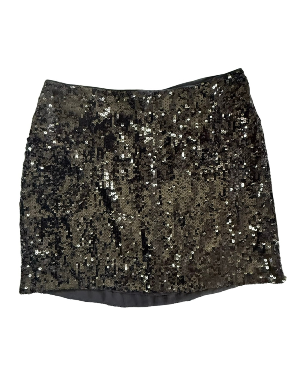 Banana Republic Black Sequin Mini Skirt Size 8